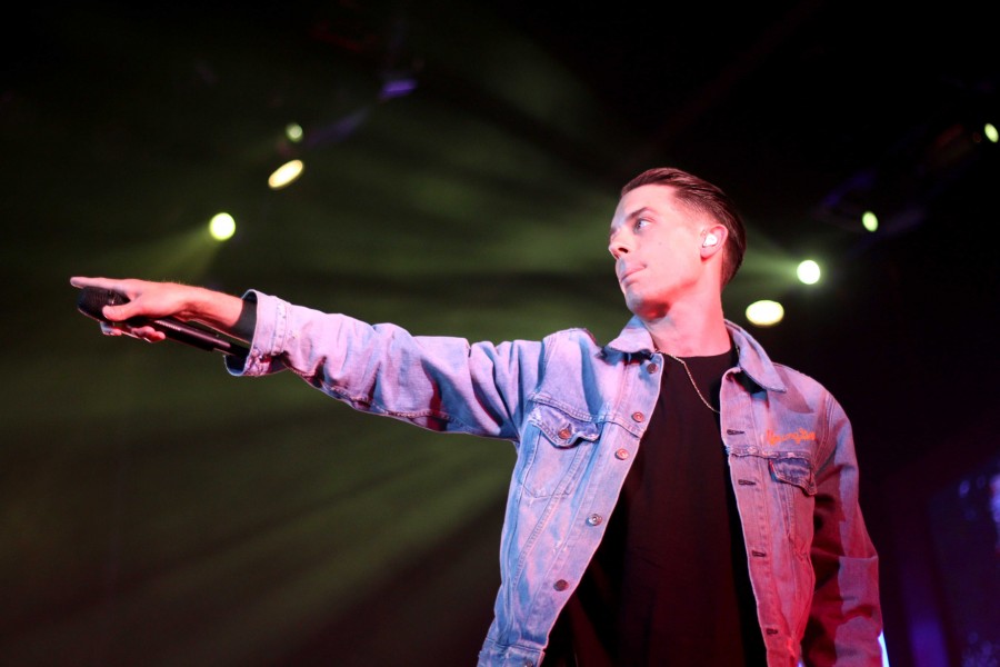 Artist G-Eazy performs at the Don Haskins Center on Sun. April 26. 