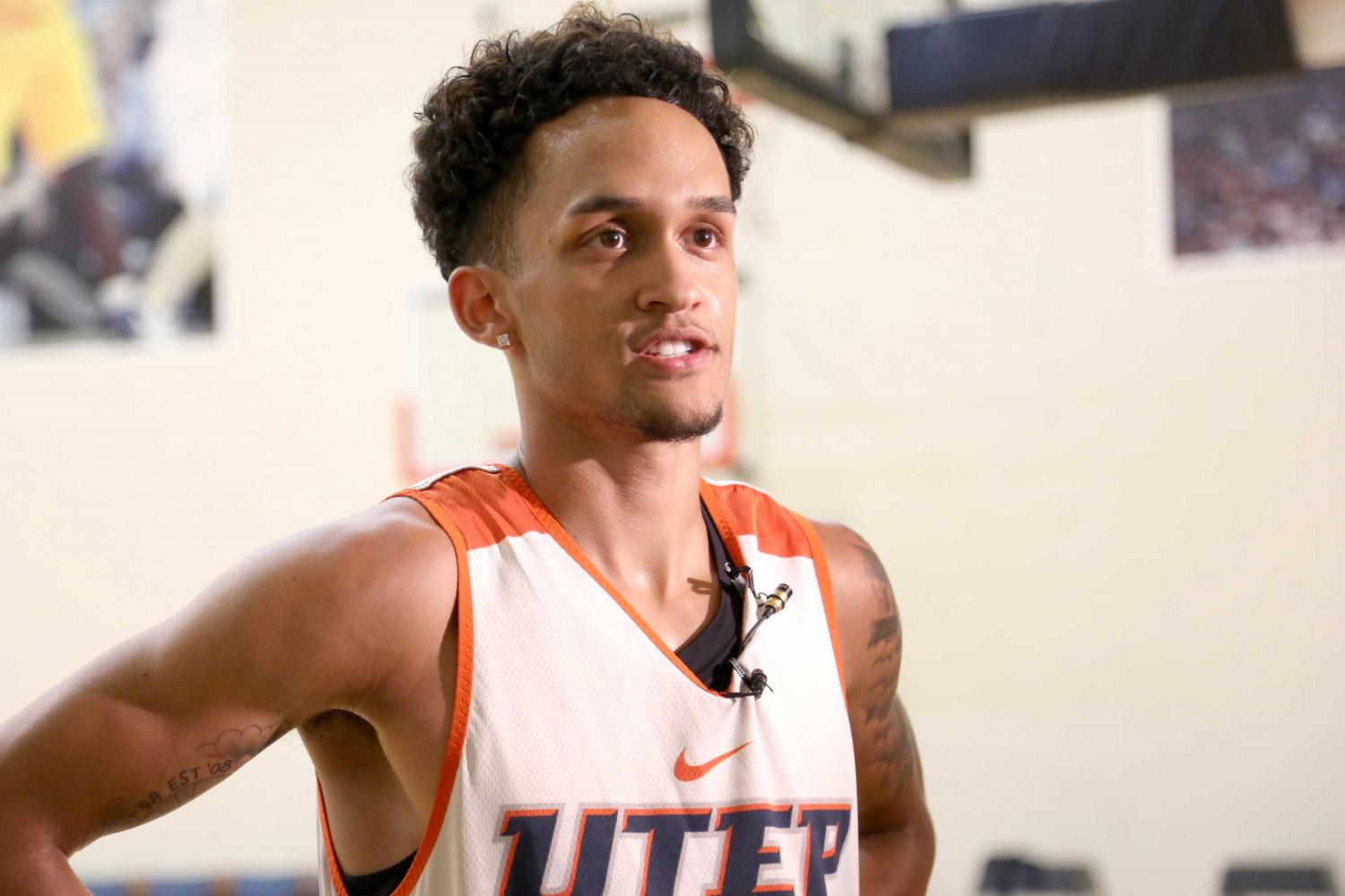 UTEP basketball introduces newcomer Kobe Magee.