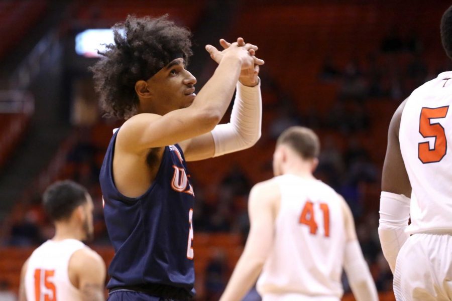 UTSA freshmen guard Jhivvan Jackson scored 10 points against the Miners. 