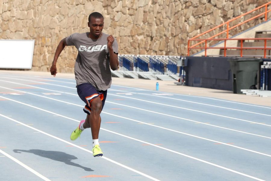 Junior sprinter Carvellion Horn has been with the UTEP track and field team since the 2016 indoor season.