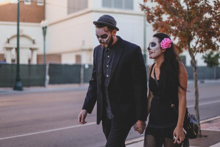 Attendees dress with traditional Mexican clothings and paint their face as catrinas to celebrate the Day of the Dead on Saturday, Nov. 3 at Down Town El Paso. 