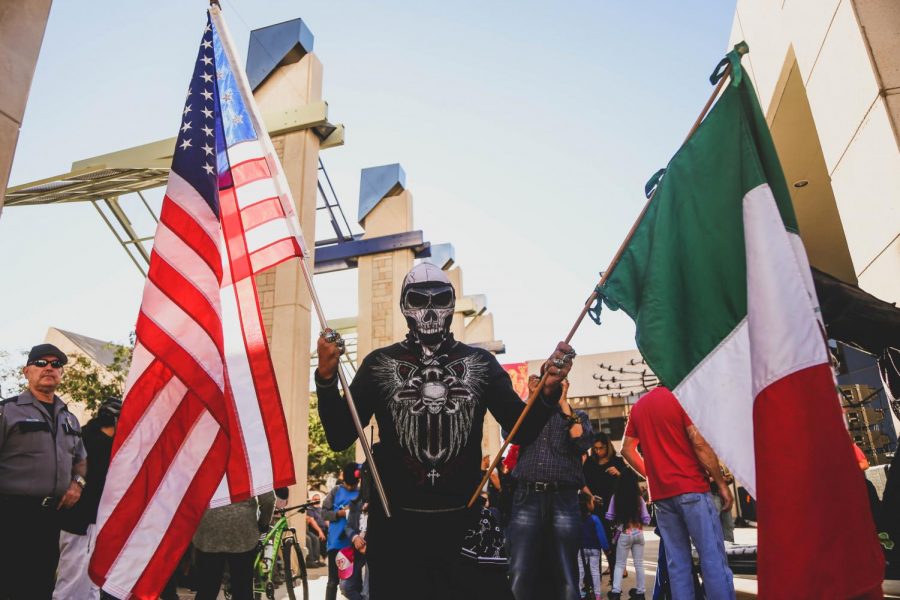 Attendees dress with traditional Mexican clothings and paint their face as catrinas to celebrate the Day of the Dead on Saturday, Nov. 3 at Down Town El Paso. 