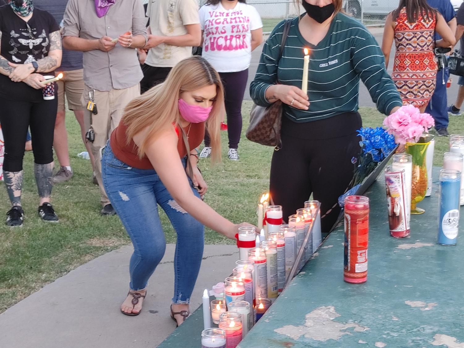 Candlelight Vigil Held At Tobin Park For Missing Fort Hood Soldier Vanessa Guillen The Prospector