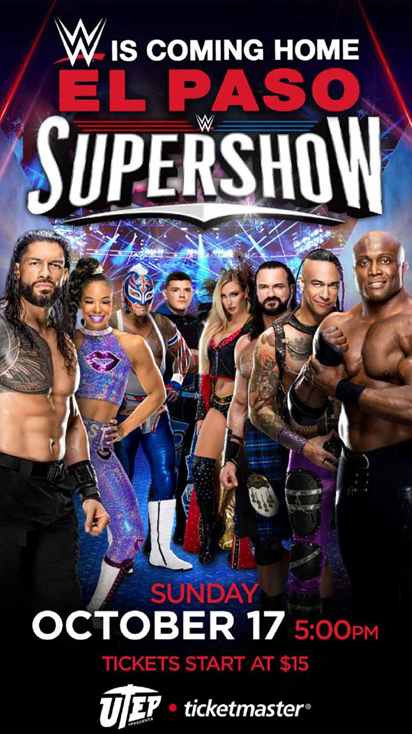 WWE Supershow coming to El Paso The Prospector