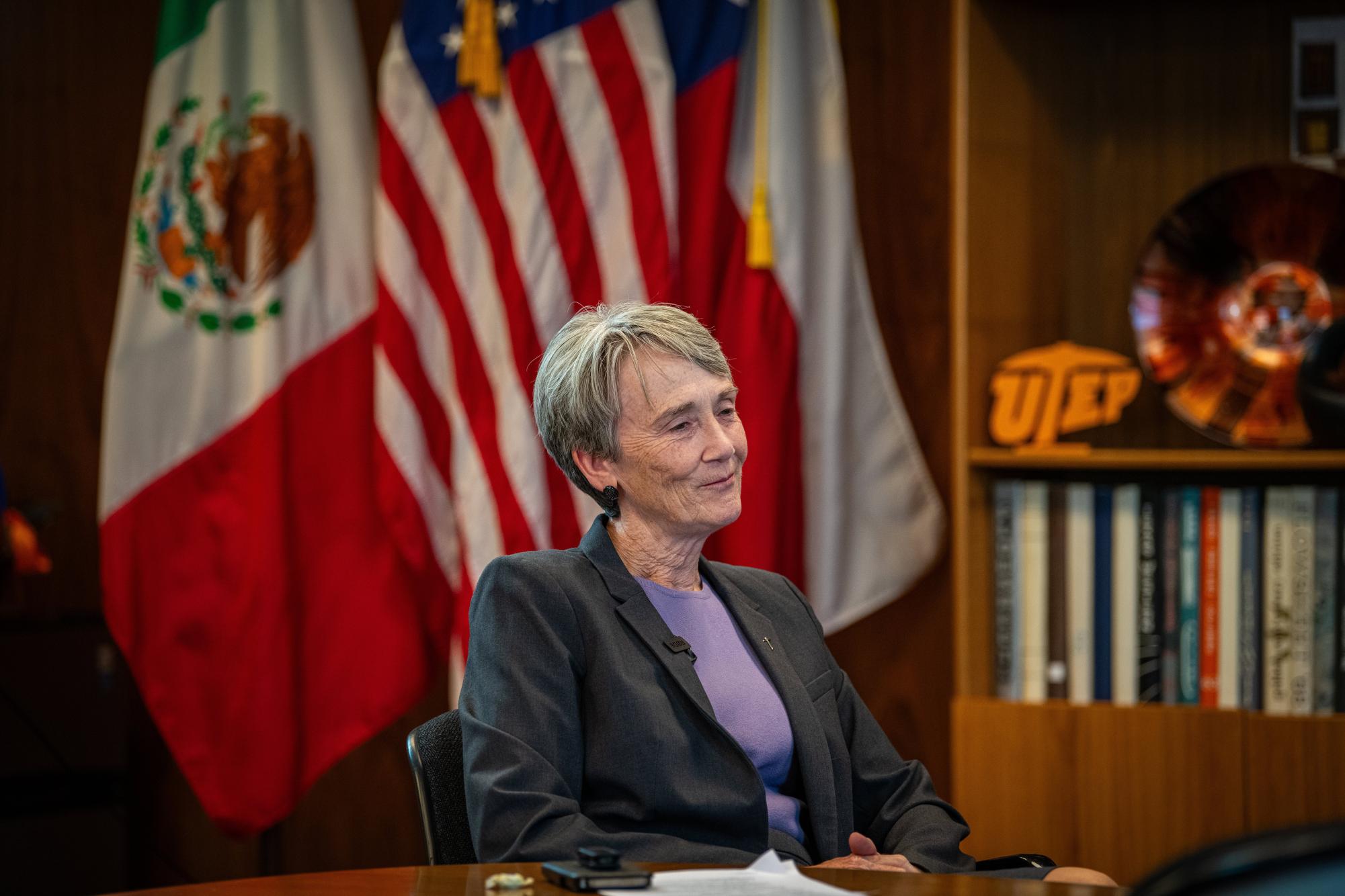 A glimpse into the life of President Dr. Heather Wilson – The Prospector