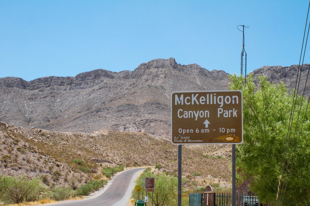 McKelligon Canyon is one of multiple places where people can enjoy National Great Outdoors month.