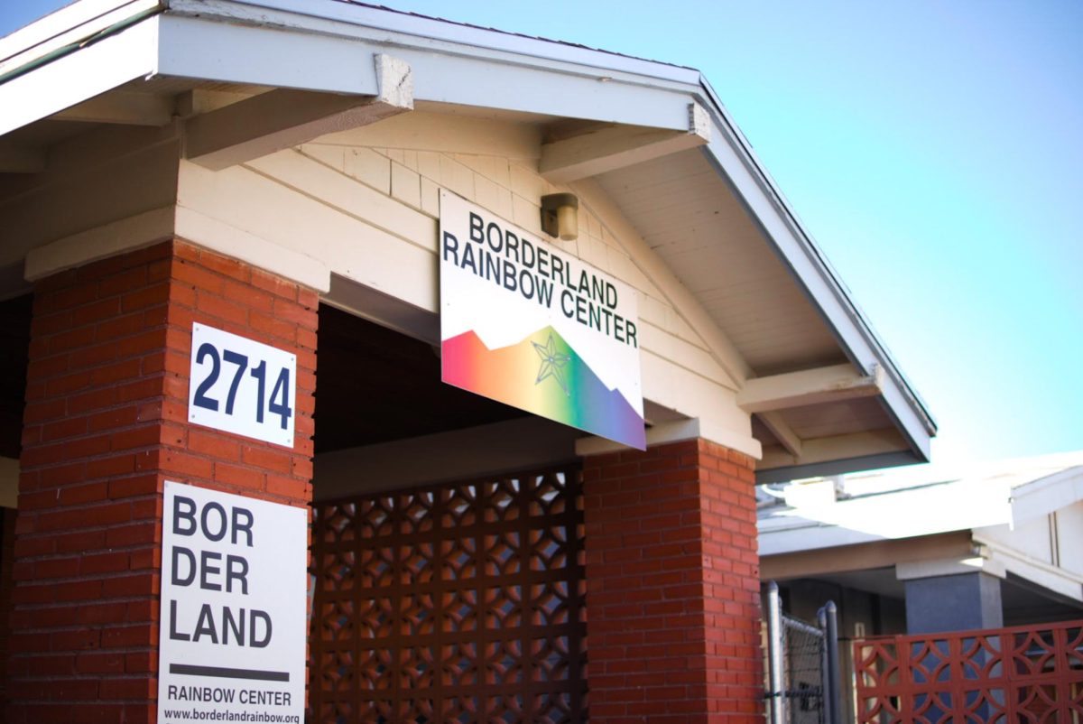 El Paso's Borderland Rainbow Center located at 2714 Wyoming Ave, El Paso, TX. 