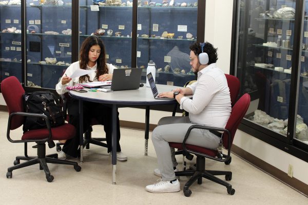 The Geological Sciences building offers students a calm and quiet environment to study in. 