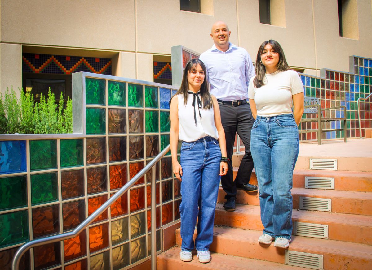 Dr. Hamidreza Sharifan, Daisy Wilson, Valeria Gonzalez along with the rest of their teams recieved the President's Meritorious Service Award for their research.