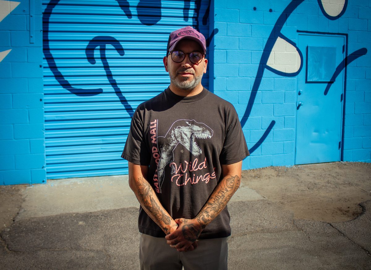 Matthew Martinez is the artist behind the dream monster murals.