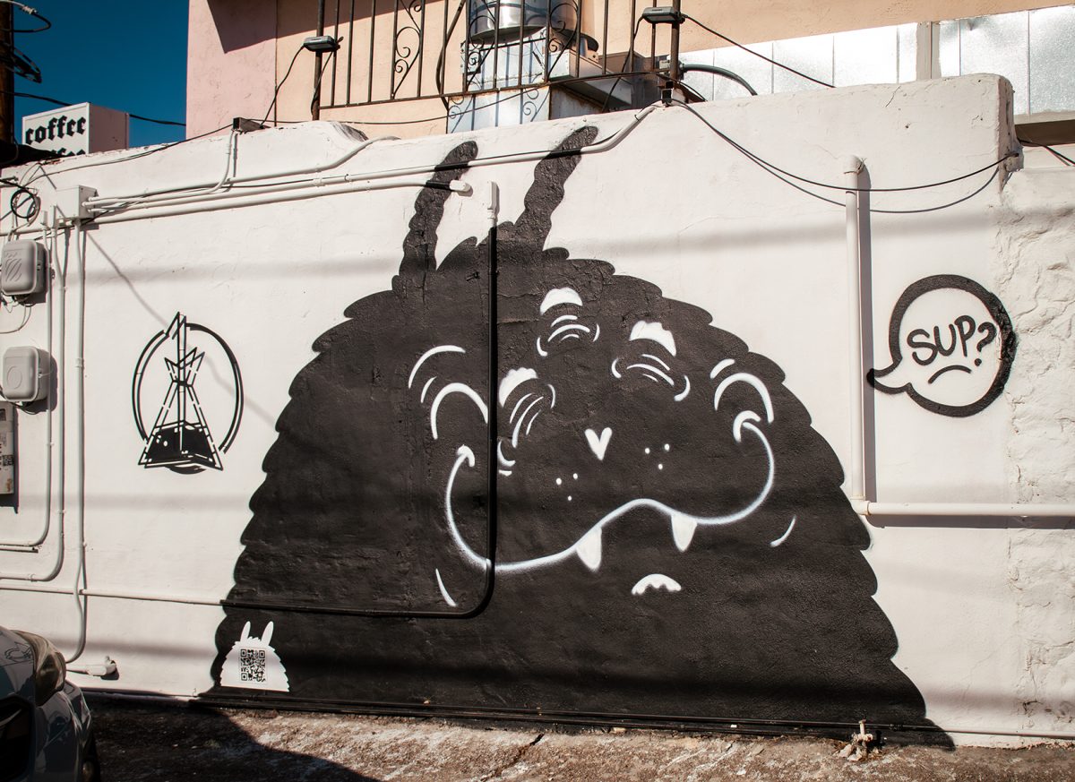 The friendly Dream Monster is making its appearance once again, being spray painted across multiple areas of El Paso. The creative consultant and director of Cool Things Creative and creator of Dream Monster, Matthew Martinez, has brought back his beloved mural of Dream Monster after a six-year hiatus from art.