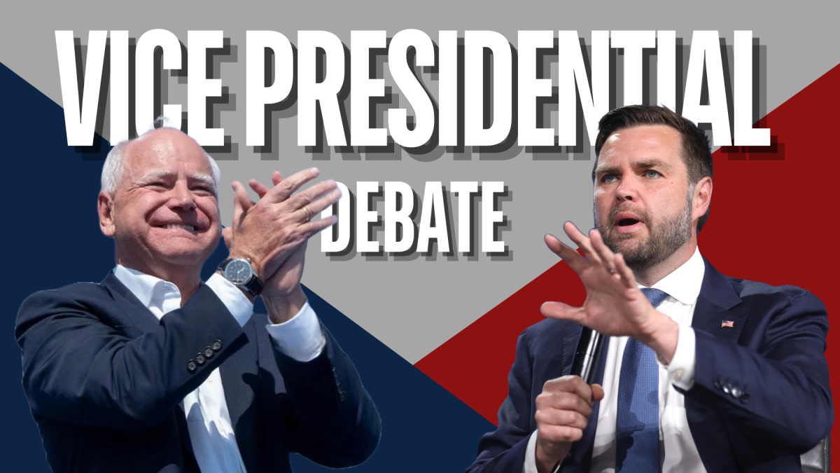 Courtesy of The Harris-Walz Campaign and Wikipedia Commons
The vice presidential debate took place on Oct. 1.