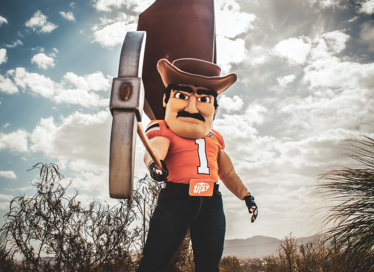 The name Paydirt Pete came around in 1974, after a contest to name the University Mascot.