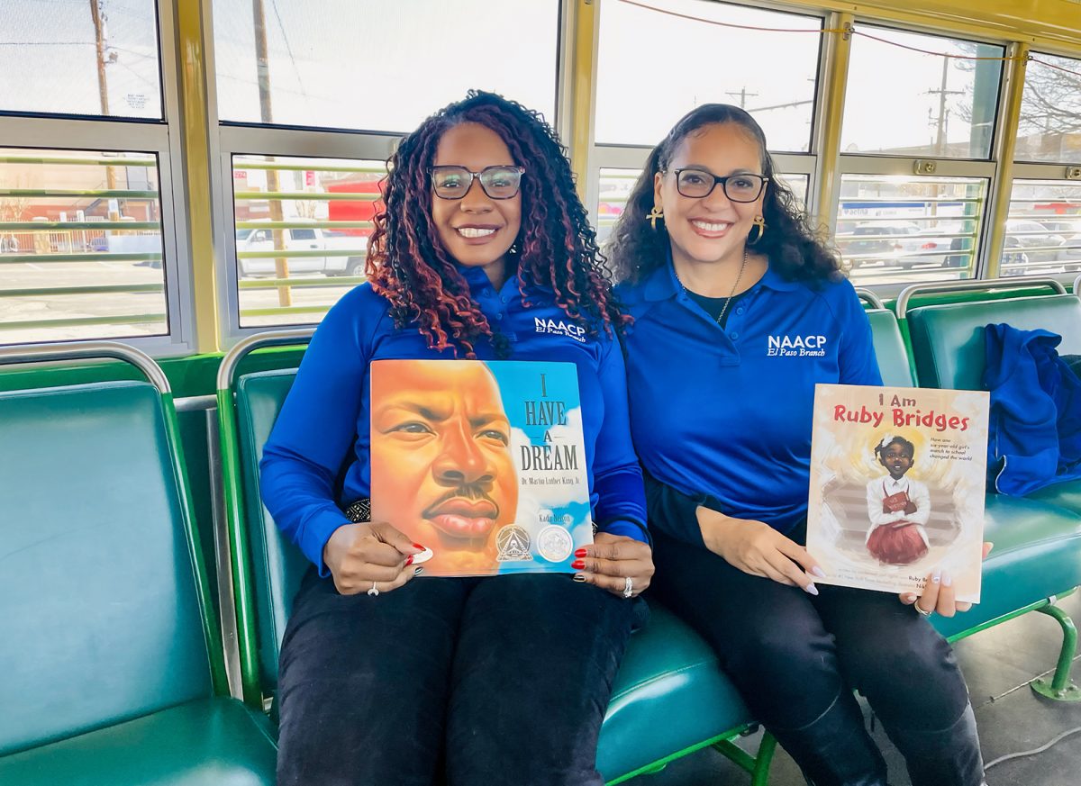 The El Paso chapter of the NAACP hosted an MLK “Read and Ride” on Jan. 18, in collaboration with Sun Metro.