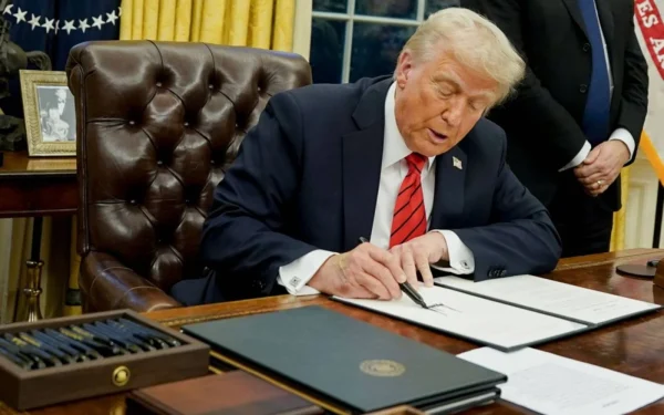 President Donald Trump started his administration by signing dozens of executive orders affecting immigration, climate, health care, the economy and more. Photo courtesy of Free Malaysia Today (FMT).