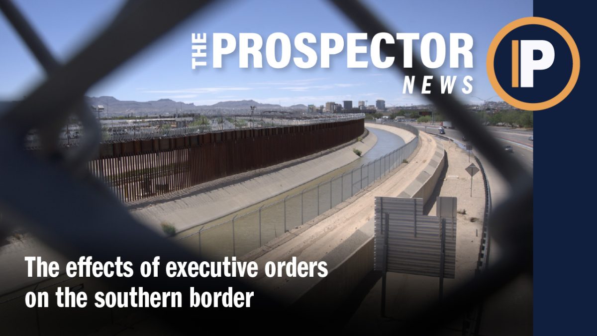 The effects of executive orders on the southern border