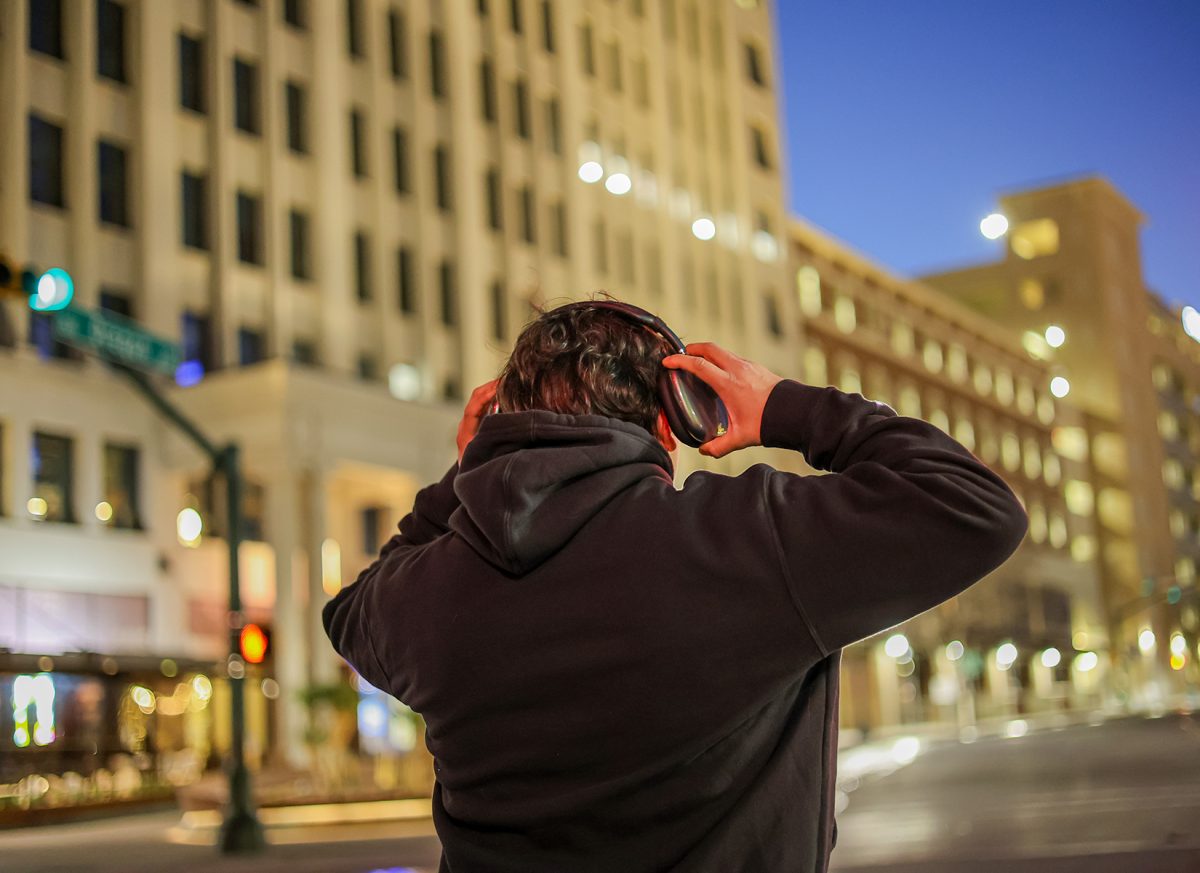 Background noise from ambient films is an essential part of students' routines to ensure productivity.